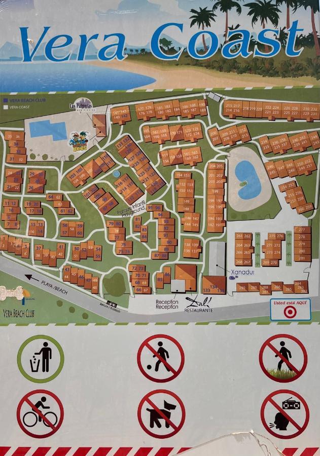 Apartamento Soleado Vera Costa, 200 M De La Playa Playas de Vera Экстерьер фото